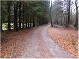 Kolnica - Lovska koča na Taležu